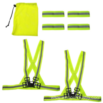 Adjustable Reflective Vest Safety Security Jacket